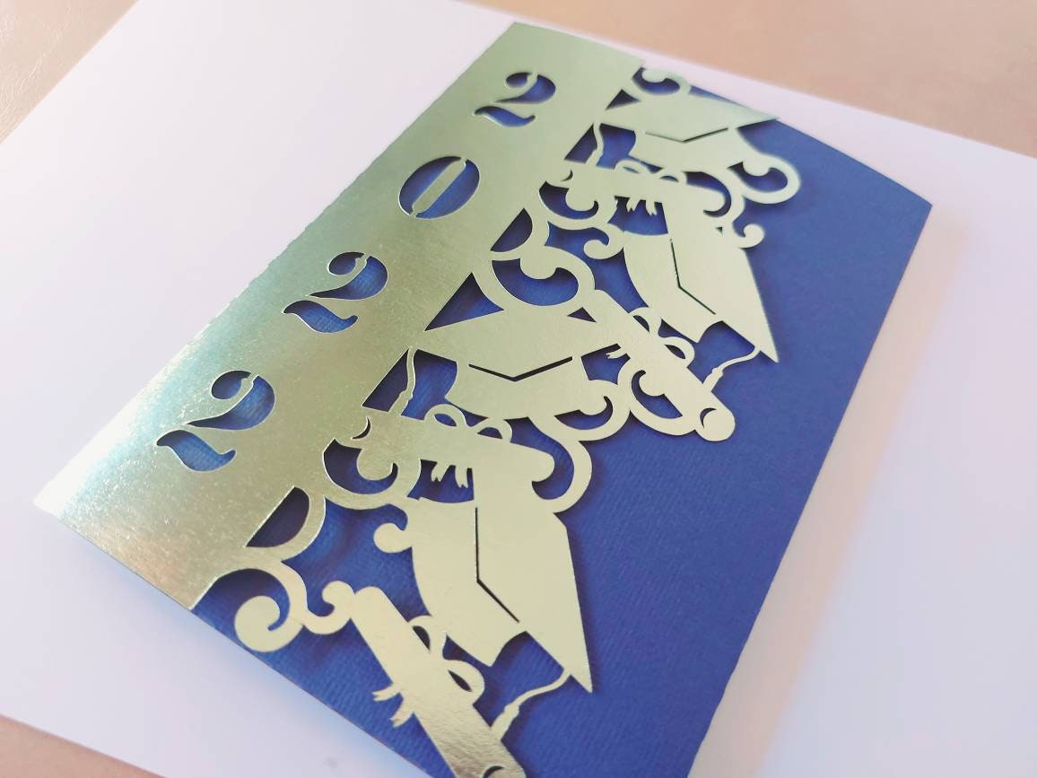 SVG Graduation Invitation Card Class of 2022 SVG Cricut Senior Etsy UK