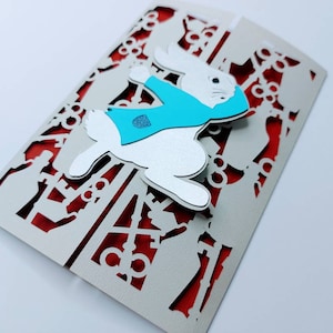 Lapin blanc SVG Alice au pays des merveilles Invitations SVG Tea Party coupe fichier Cricut calques modèles Fête d'anniversaire Alice camée champignons
