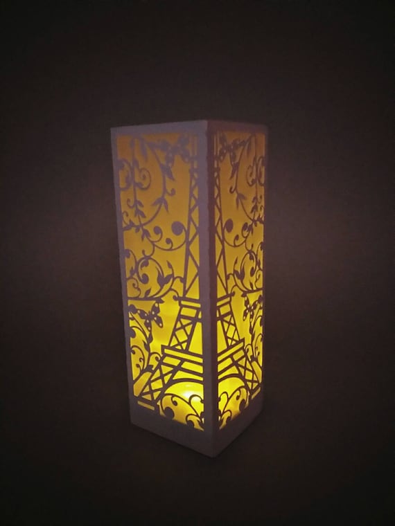 Download 3d Svg Template Lantern Eiffel Tower Centerpiece Party Room Etsy