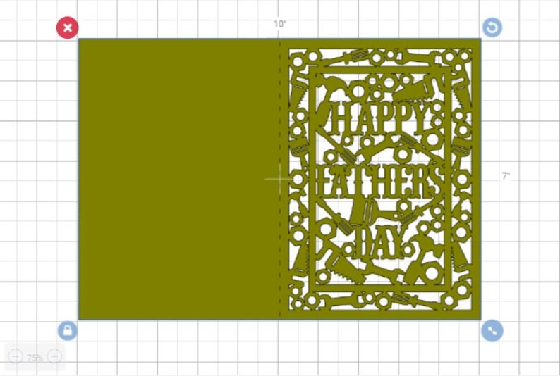 Download SVG Cricut Happy Father's Day Folder Card Laser Cut ...