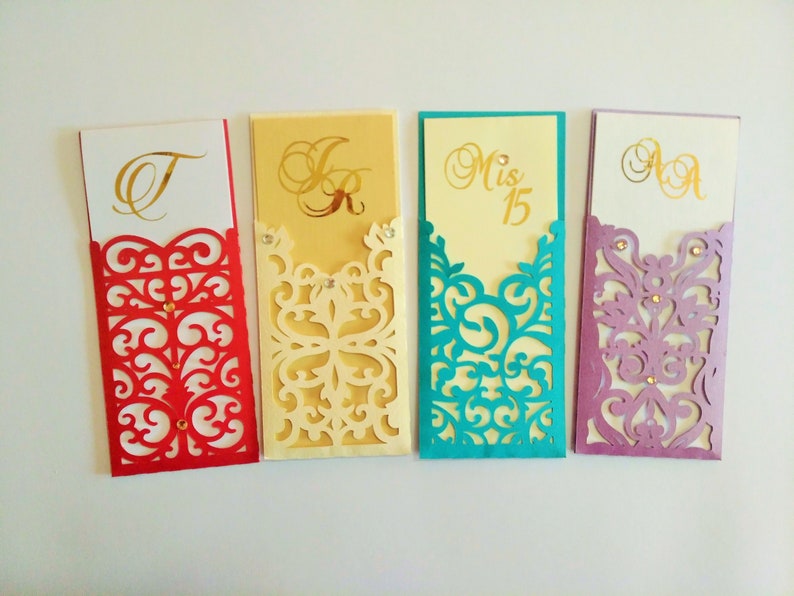 Download SVG Bundle Cricut Cut Files Bookmarks Envelope Card Laser Cut | Etsy