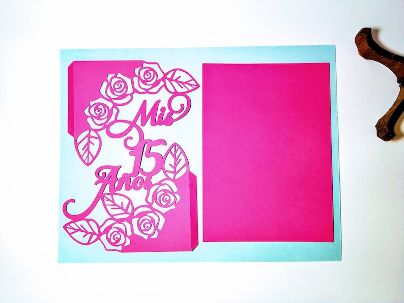 Download 5x7 Laser Cut Cricut Invitation SVG File Template ...