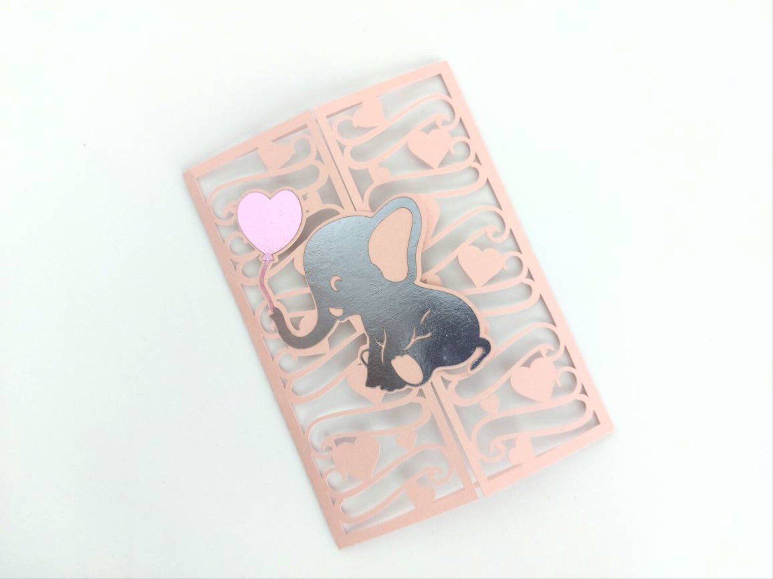 Download SVG Cricut Baby Shower Invitatios Baby Elephnat elephant ...