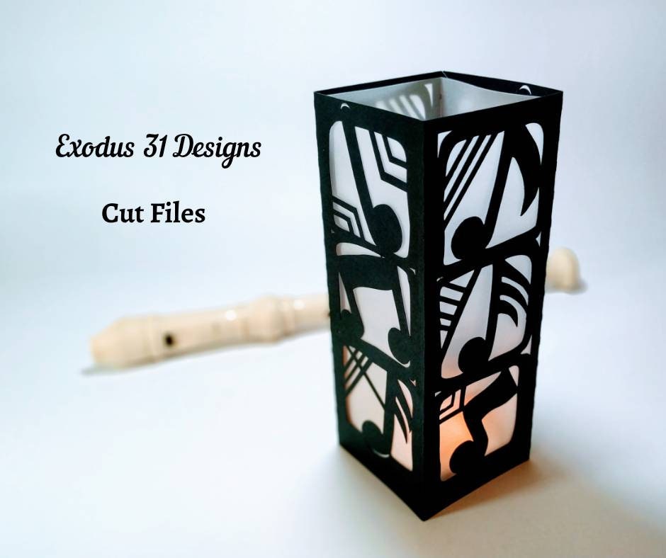 Download Svg Files Template Centerpiece Music Box Lanterns 3d Music Etsy