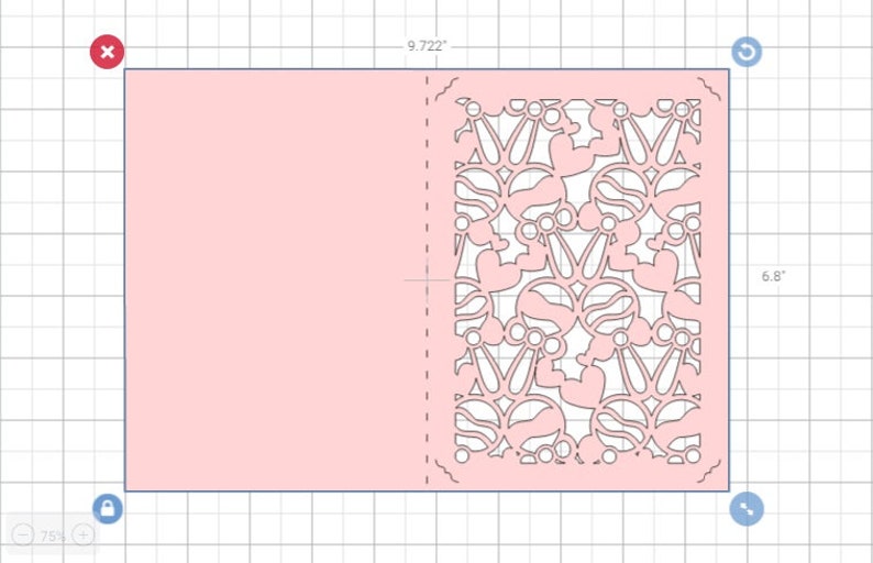 Download 2 SVG Files Cricut Template Baby Shower DIY Invitation ...