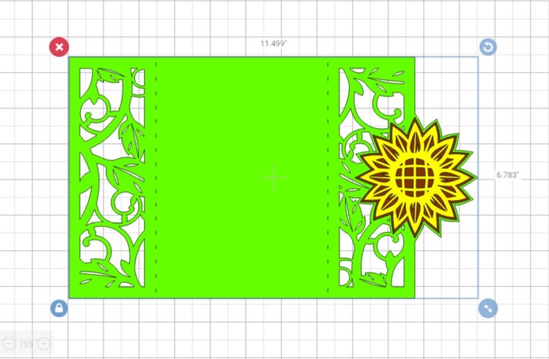 Download Sunflowers SVG Cricut Cut File Mothers Day Card Templates ...