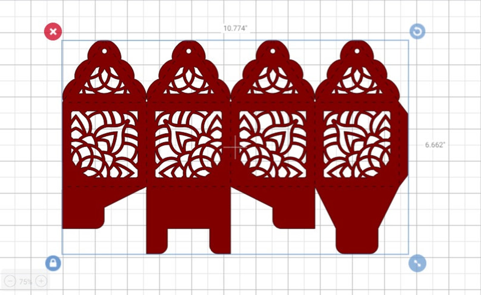 SVG Cricut Laser Cut Files Favor Box Moroccan Design Cricut Etsy UK