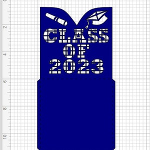 Class of 2023 Senior Cricut SVG Cut File Insert Card Cricut - Etsy