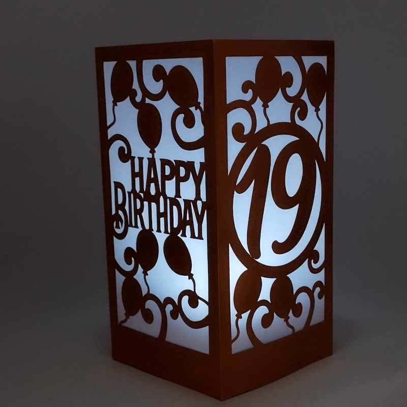 Custom Name Paper Lantern - Etsy