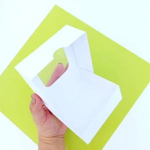 SVG-Schnittdateibox mit Fenster Acetat CRICUT Silhouette CAMEO Bruder Scan-Schnitt-Projekt für Anfänger. Videoanleitung Acetat