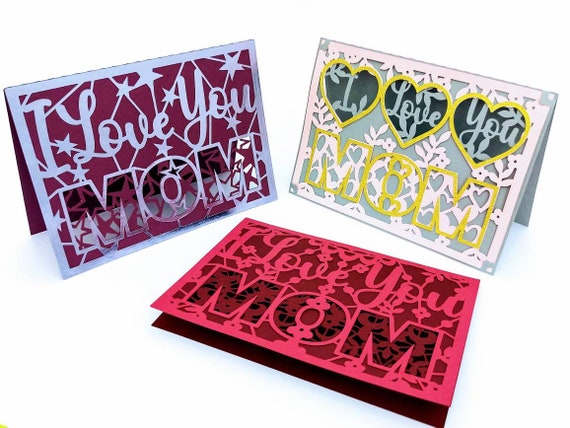 Bundle Svg Cricut Mother's Day Cards Cricut SVG File I - Etsy