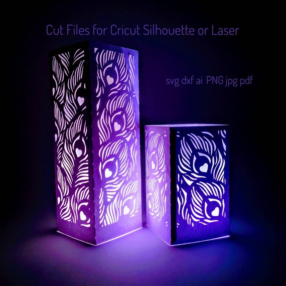 Download Set Svg Lantern Cricut Centerpiece Template 3d Cut Files Etsy