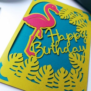 Archivos de corte SVG Tarjetas de feliz cumpleaños Tarjeta de inserción Cricut Joy 4,25 x 5,5 pulgadas Cricut Maker Tarjeta de 5 x 7 pulgadas Silhouette Cameo Tarjeta de cumpleaños de verano svg