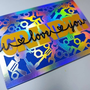 SVG カット ファイル おじいちゃん 父の日カード 誕生日カード おじいちゃん大好きカード Cricut ハッピー レーザーカット テンプレート シルエット カメオ 父の日