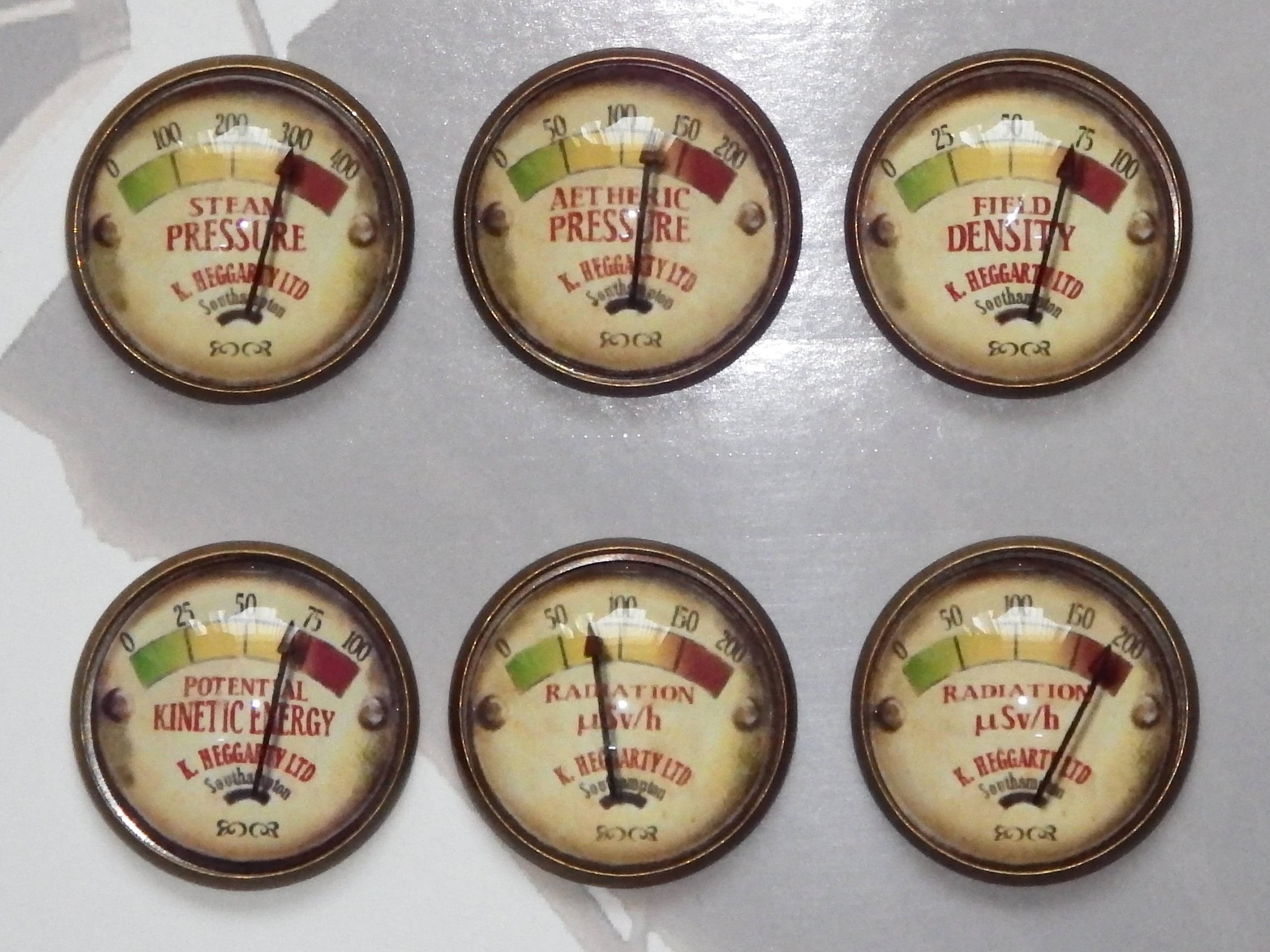 Mini Gauge 20mm Miniature Steampunk Gauge Imitation Gauge Etsy UK