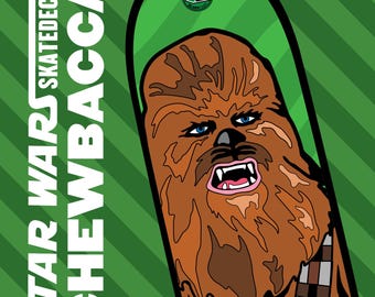 Chewbacca Skatedeck