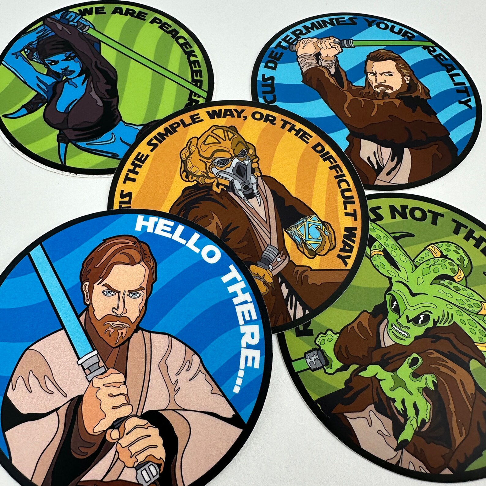 Star Wars Sticker Pack / Set 2 - (5 Stickers) - Etsy