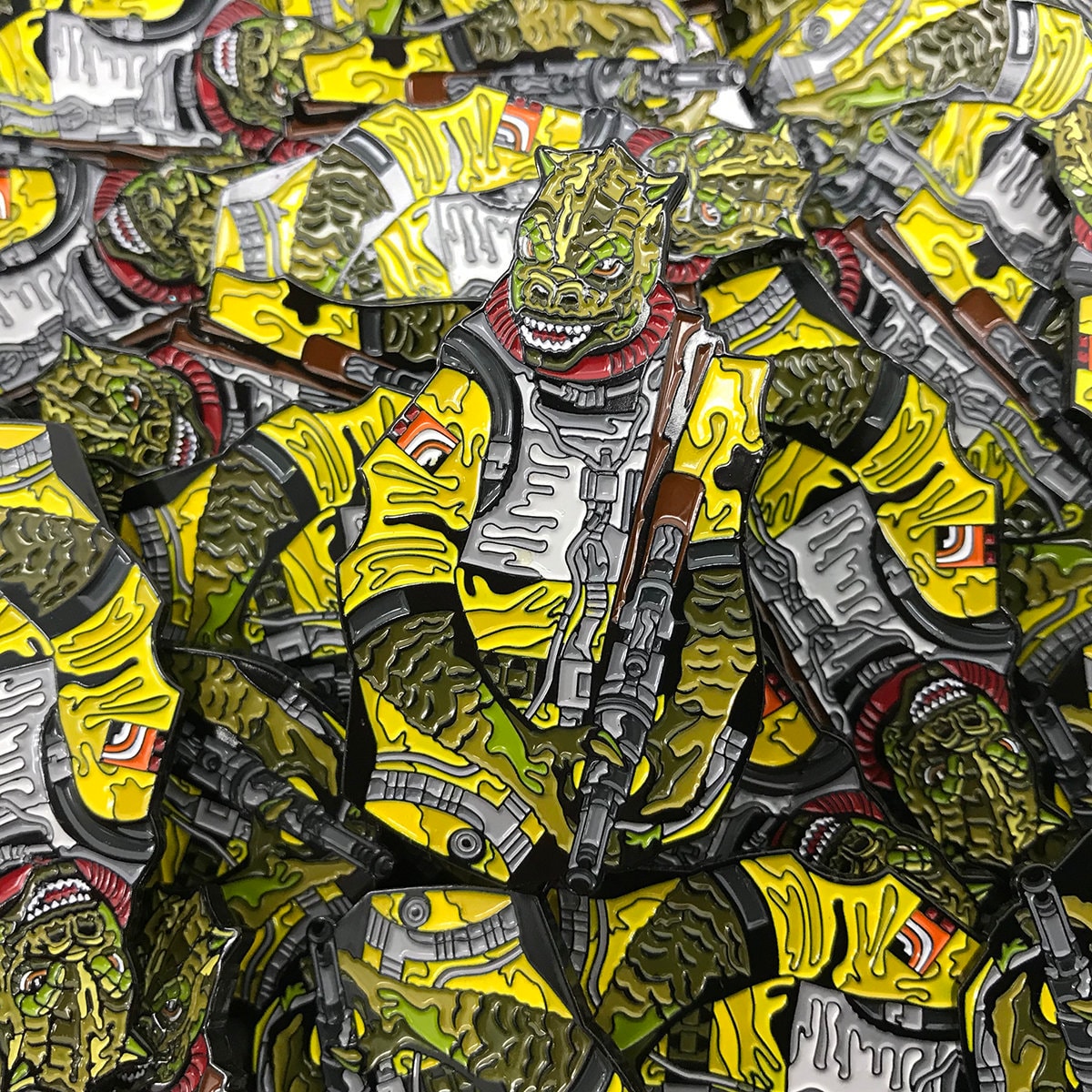 Hunters - Bossk (INTERLOK® Pin Series) - Etsy