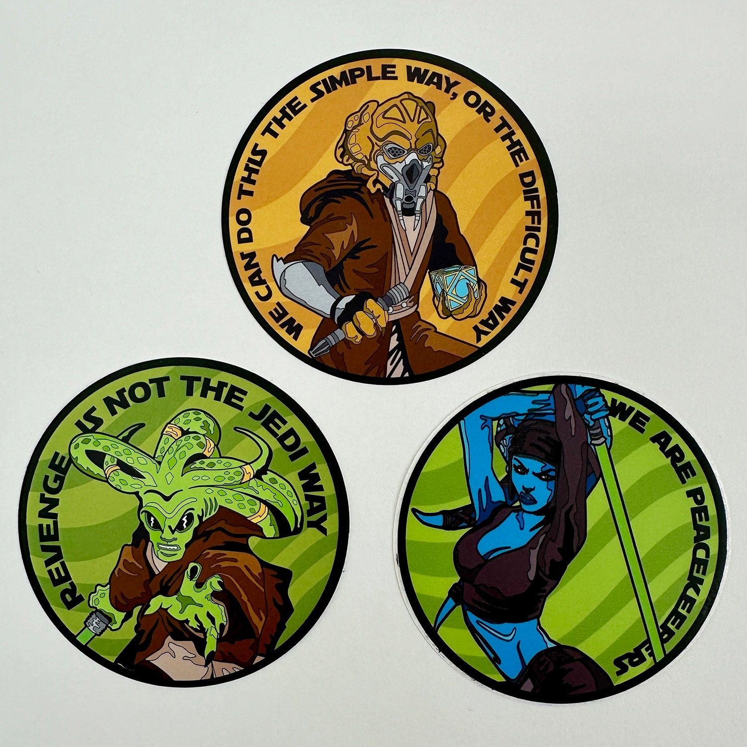 Star Wars Sticker Pack / Set 2 - (5 Stickers) - Etsy