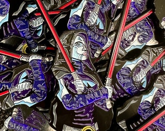 Asajj Ventress Enamel Pin - INTERLOK Xpansion Series2