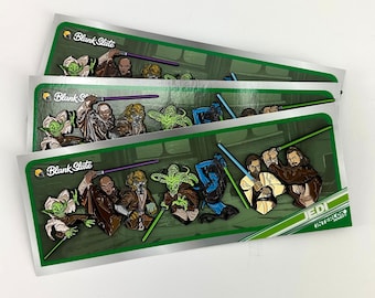Jedi - (INTERLOK® Pin Series) Collectors Card