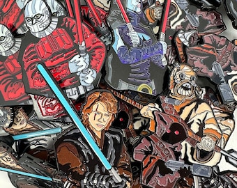 INTERLOK Xpansion Enamel Pin Set – Star Wars Fan Art