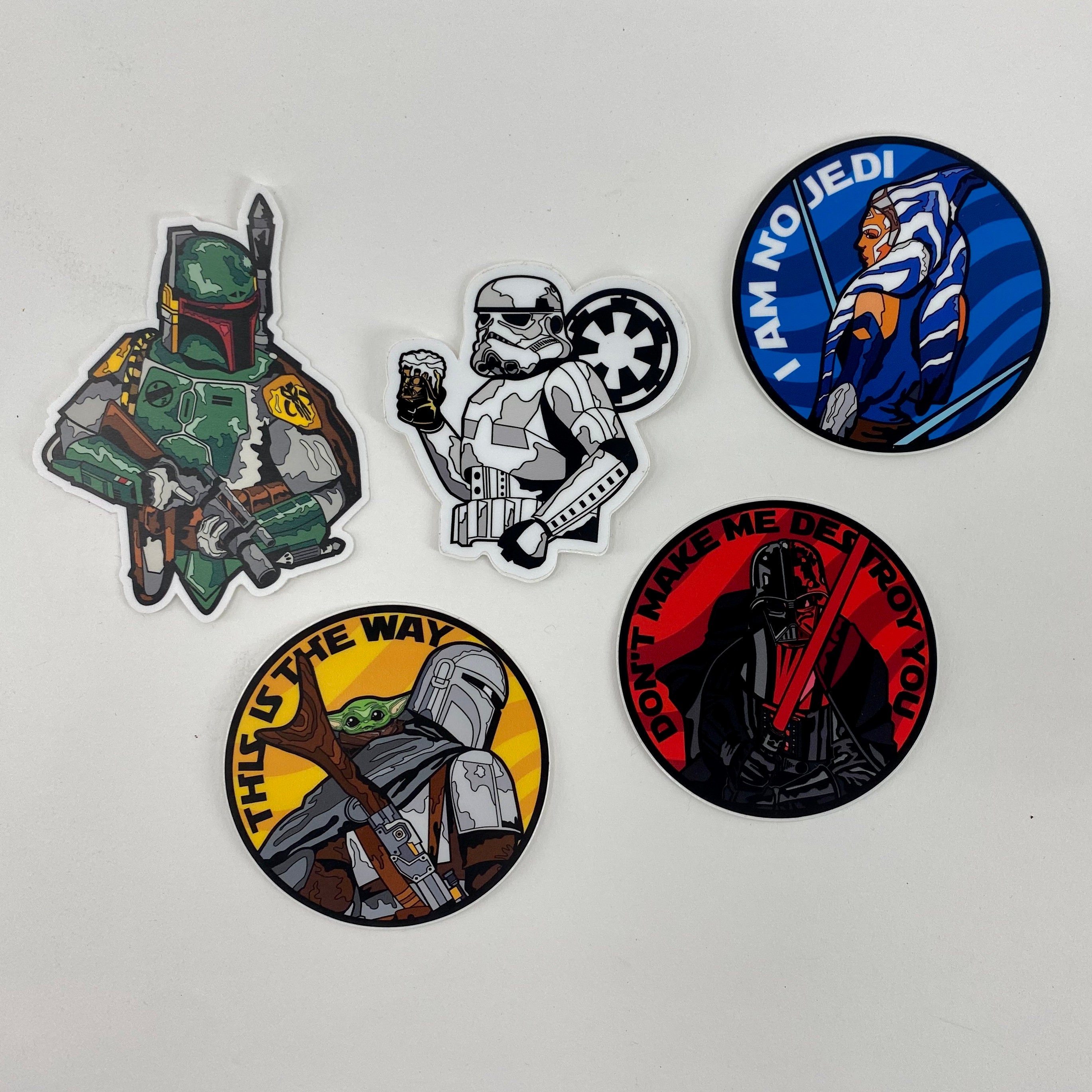 Star Wars Sticker Pack / Set 3 5 Stickers | Etsy