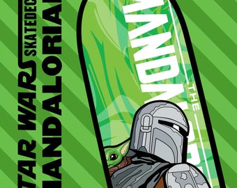 Mando Skatedeck / Mandalorian Series
