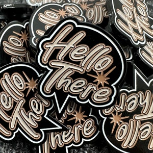 Word Bubble - &quot;Hello There&quot;