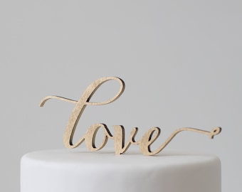 Love : Cake Topper