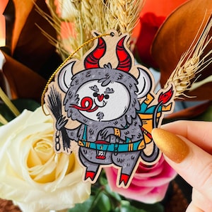 Merry Krampus Ornament: Creepmas Tree Bauble image 7