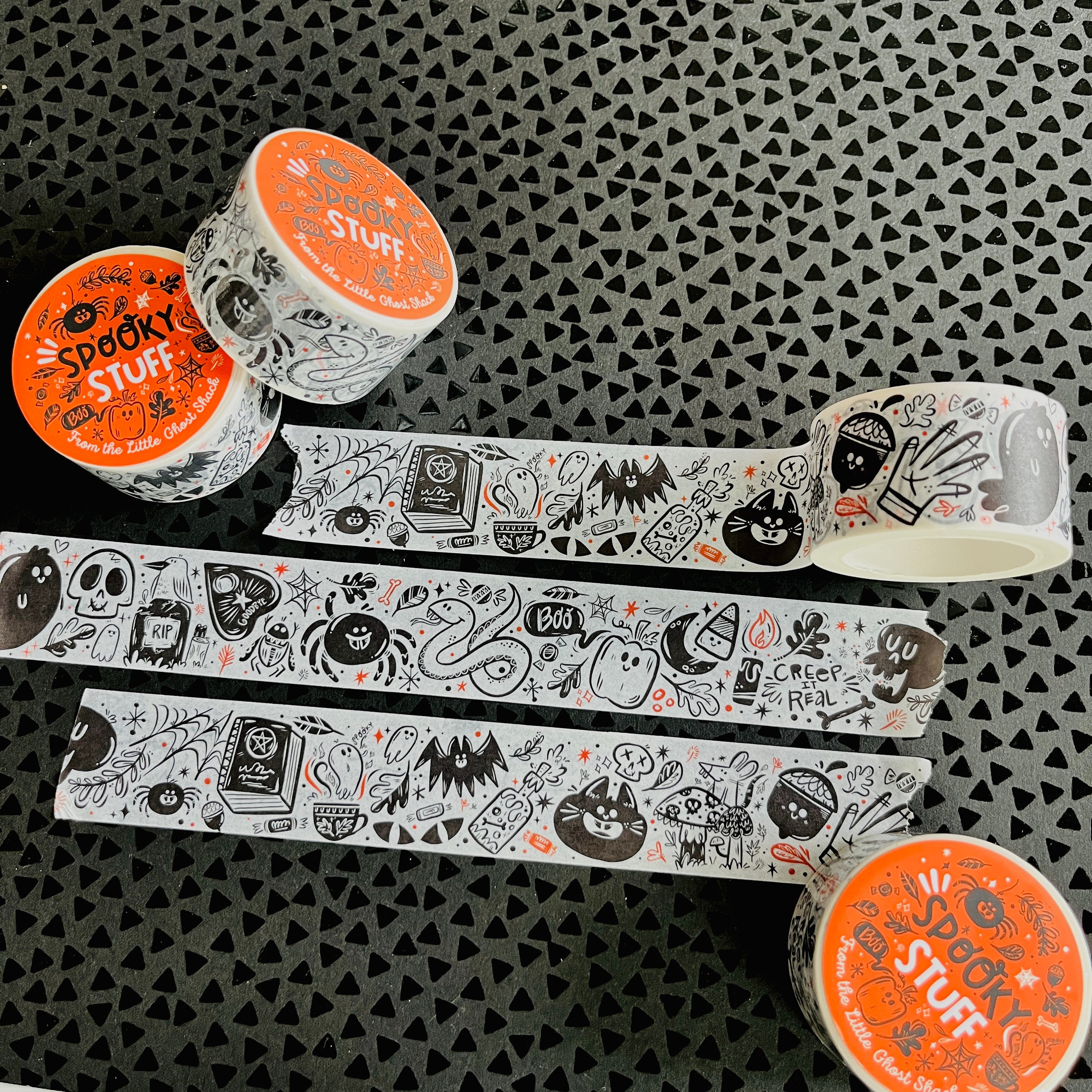 Whaline 12 Rolls Halloween Witch Washi Tape 6 Design Hocus Pocus Washi  Masking Tape Witch Hairstyle Boots Pattern Decorative Paper Adhesive  Stickers