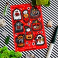 Halloween Decorations Sticker Sheet for Planners or Mailing Letters