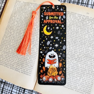 Ghost Stories Bookmark | Halloween Page marker | Bookmark for Halloween | Halloween Lover | Gift for Book lovers | Are you afraid