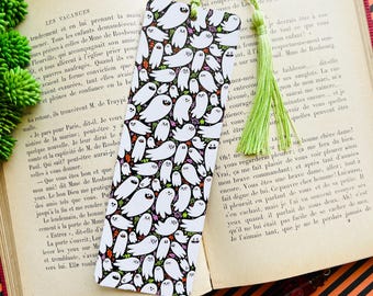Segnalibro fantasma spettrale / Regalo per gli amanti dei libri di Halloween