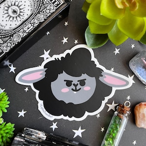 Black Sheep vinyl sticker | Sheep Sticker | Sheep vinyl Sticker | Sheep Art