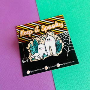 Wooden Fresno Nightcrawler Duo Lapel Pin