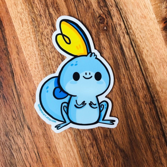 Sobble Pokemon Sticker Sobble Pokemon Decal Pokemon Party Favors Pokemon Birthday Pokemon Sword Shield