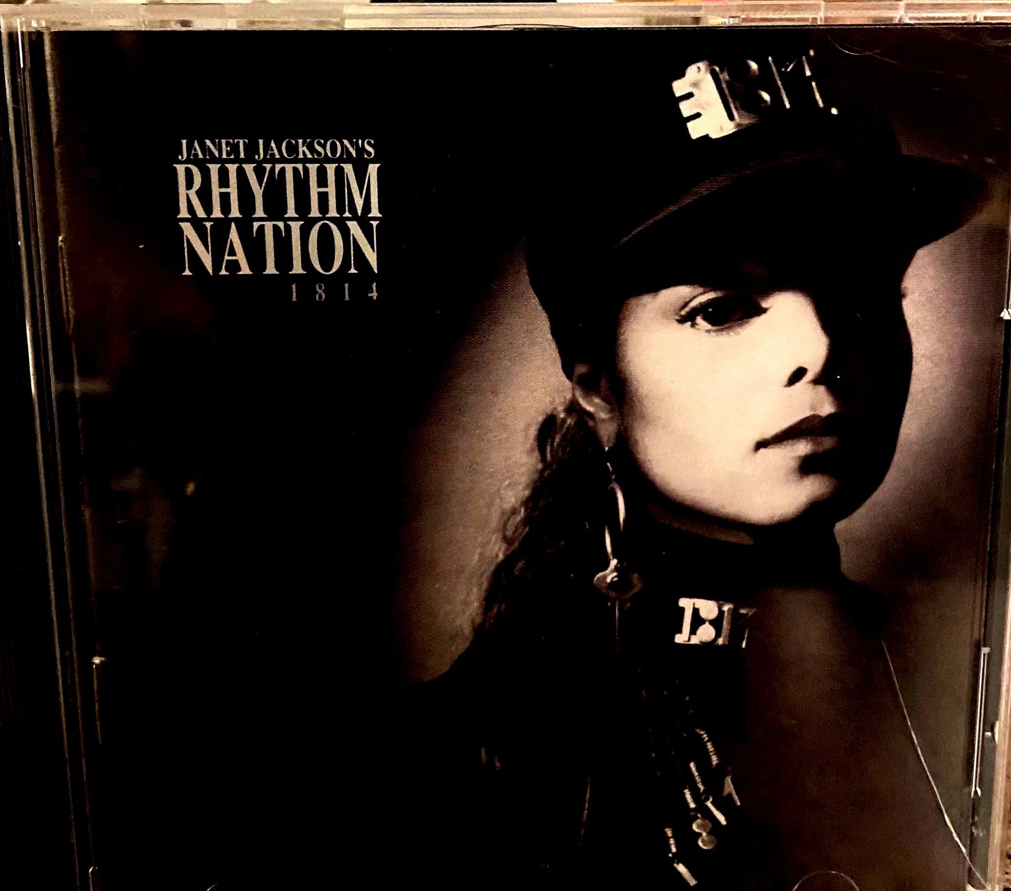 Janet Jackson Vintage Poster 美品 Vintage Original 1990s Janet Jackson Pinup Poster 1990