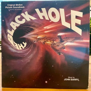 Vintage the Black Hole Soundtrack LP Album Record Vinyl by John