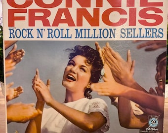 Connie Francis - Rock N’ Roll Million Sellers, 1959 original 33 vinyl lp, professionally cleaned, incredible sound! e3794