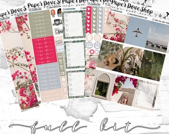 Maya Full Kit-- Planner Kit, Decorative Stickers, Planner Stickers, Summer/Lifestyle/Colorful Kit
