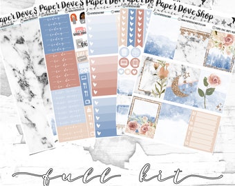 Julieta Full Kit-- Planner Kit, Decorative Stickers, Planner Stickers, Celestial/Star/Moon/Magical Kit