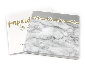 FOILED Bow/Stripe/Marble Sticky Notes-- Foil/Eyelash/Marble Sticky Notes (Exclusive Design)