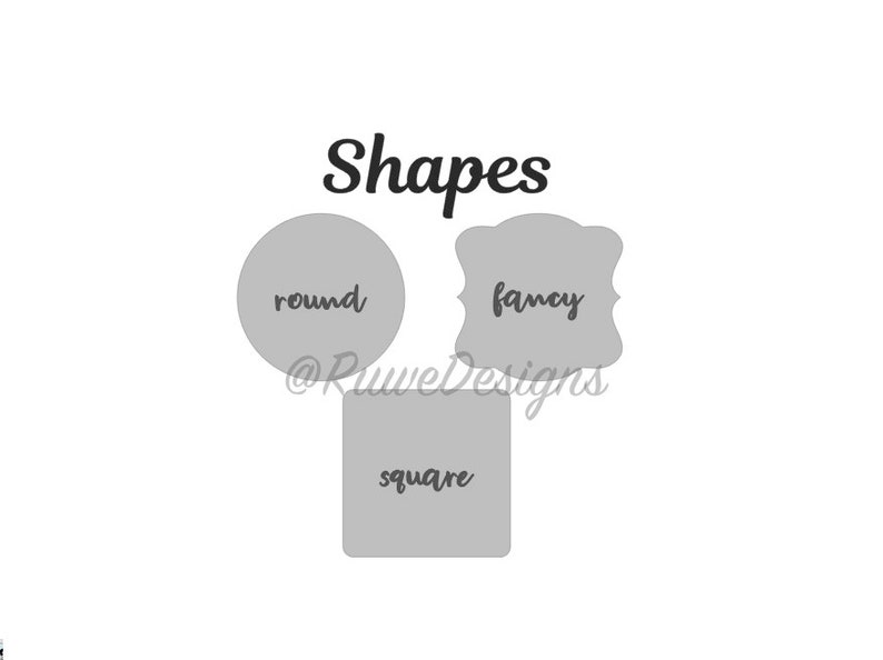 Custom design Round or Square or Fancy shape Stickers image 3