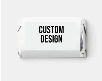 Custom Chocolate Miniature stickers