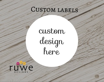 Custom design Round or Square or Fancy shape Stickers
