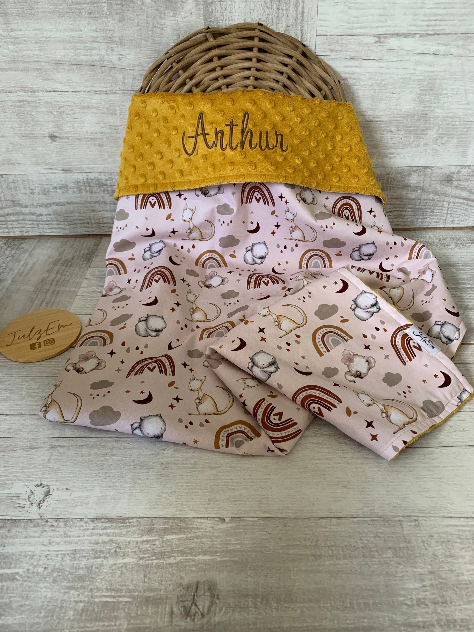 Personalised baby blanket pram blanket cradle blanket Etsy