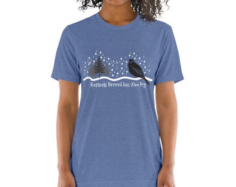 Kestrels BRRRRRD Sax-Zim Bog T Shirt