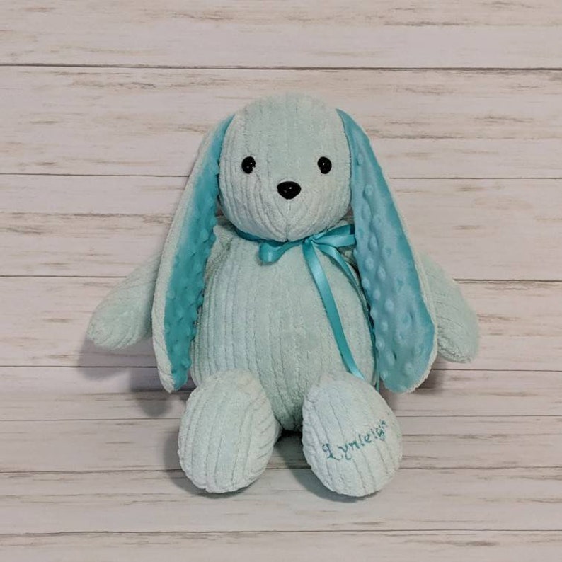 Memory Bunny // Keepsake Bunny // Custom Order Stuffed Bunny | Etsy